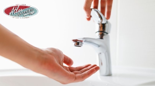 Faucet on with no running water