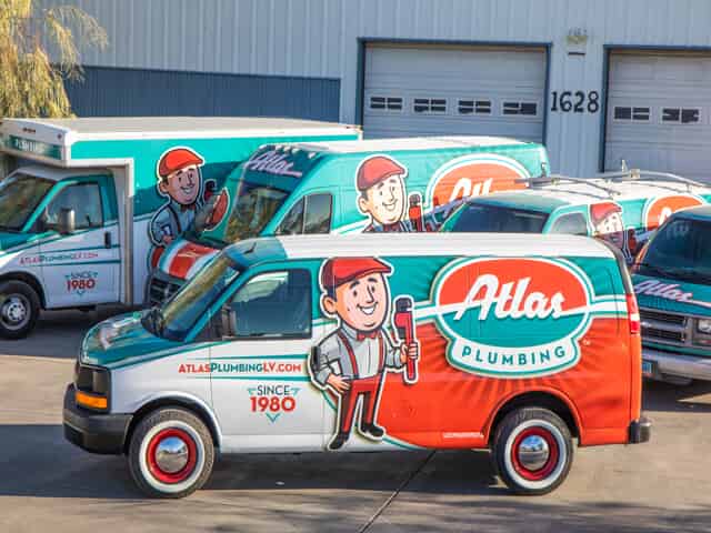 Atlas Plumbing Vans