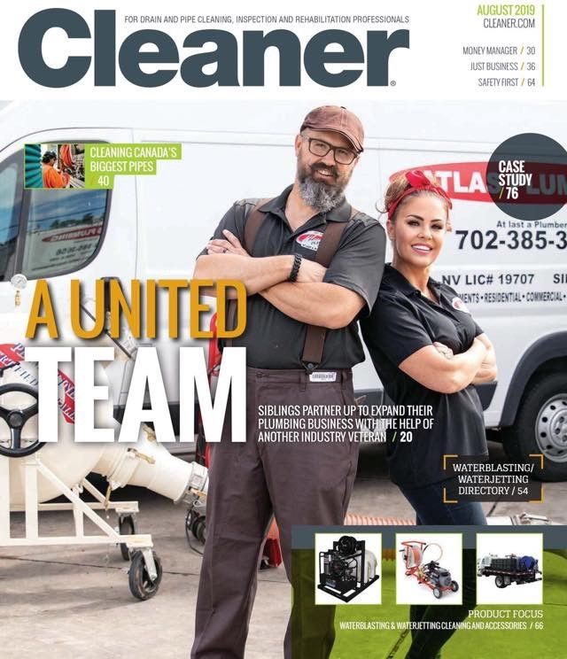 Cleaner Magazine Cover